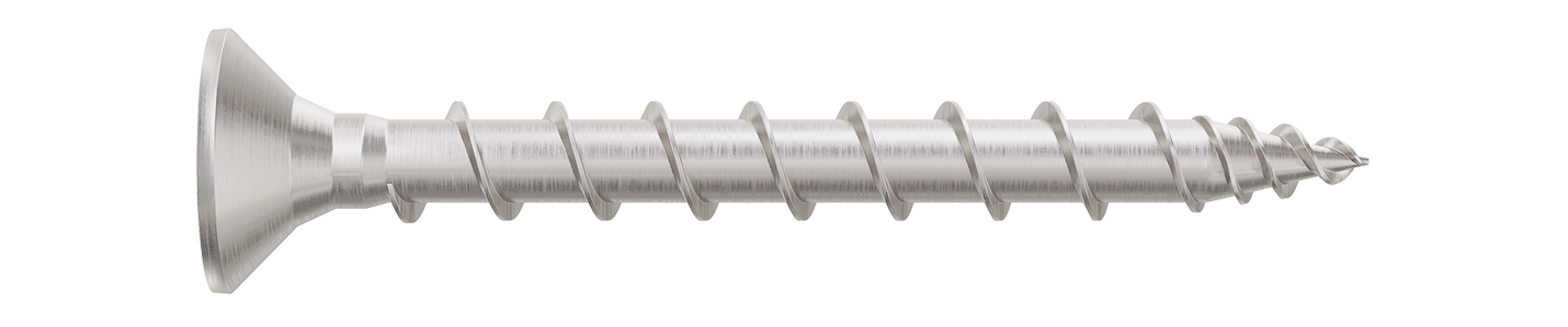 Exterior-Tite Csk Silver Screw Alternative