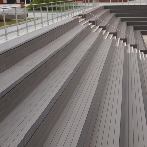Deck-Tite Composite Boards Installed Stairs