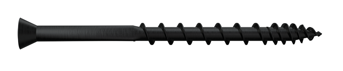 Tongue-Tite Plus Black Stainless Screw